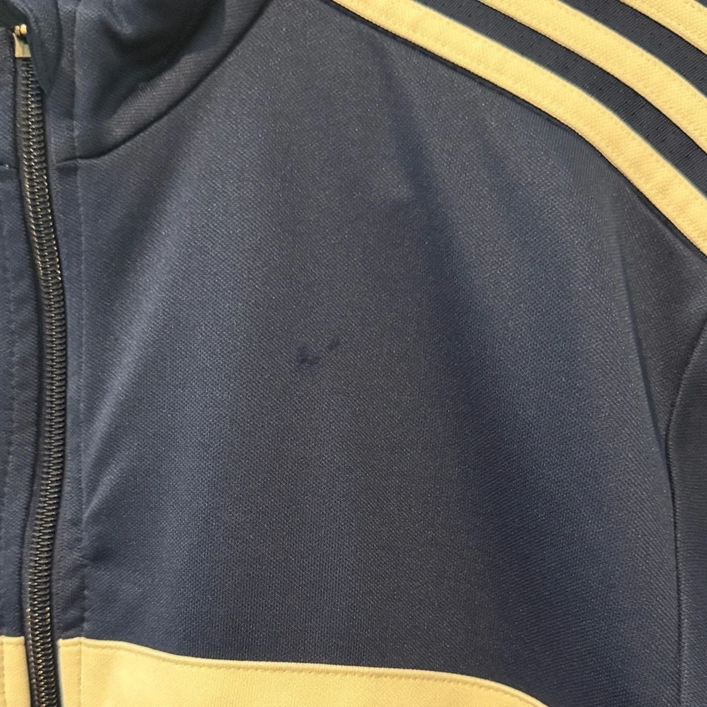 Adidas Tiro 13 track training jacket Youth/Men Blue and White full zip size L